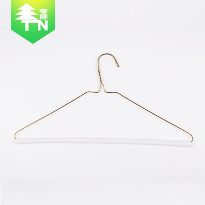 Hot selling gold strut metal wire trouser hanger