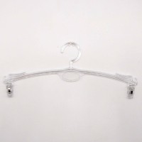 Plastic Swimwear Lingerie Intimate Hanger Rack and Clothes Hanger with Clips